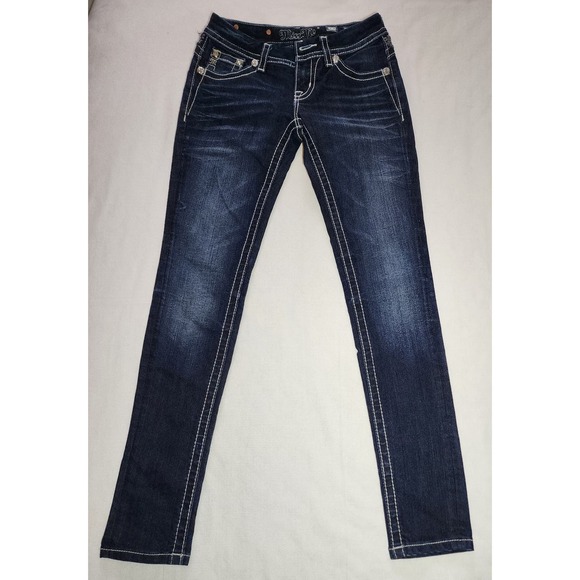 Miss Me Signature Skinny Jeans - Size 25 - Picture 2 of 14